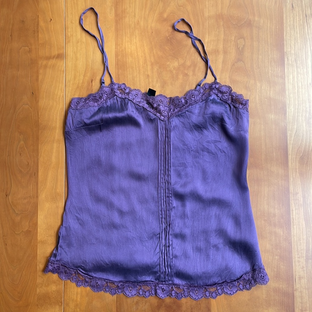 Purple H&M Lace Camisole Size 8